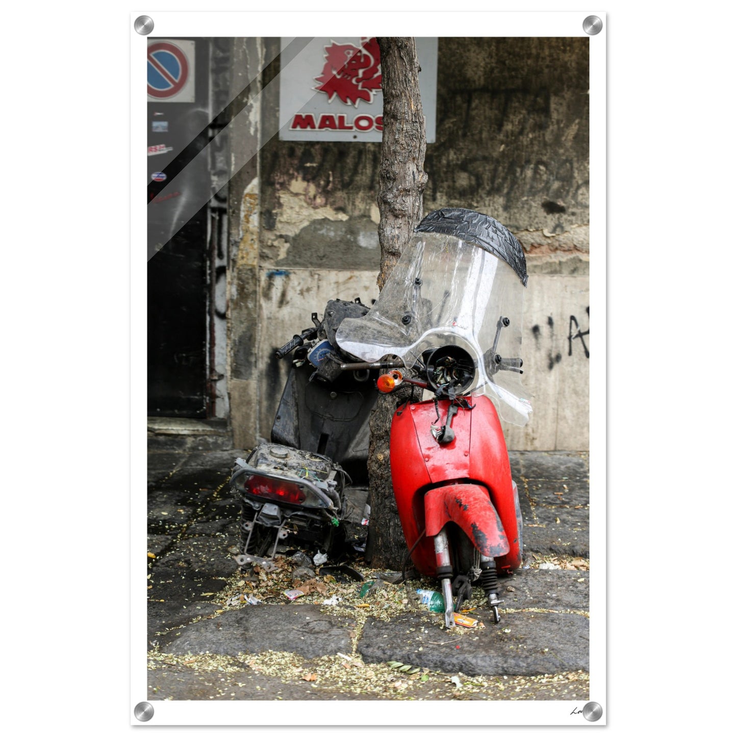 Street of Catania - Acrylic Print