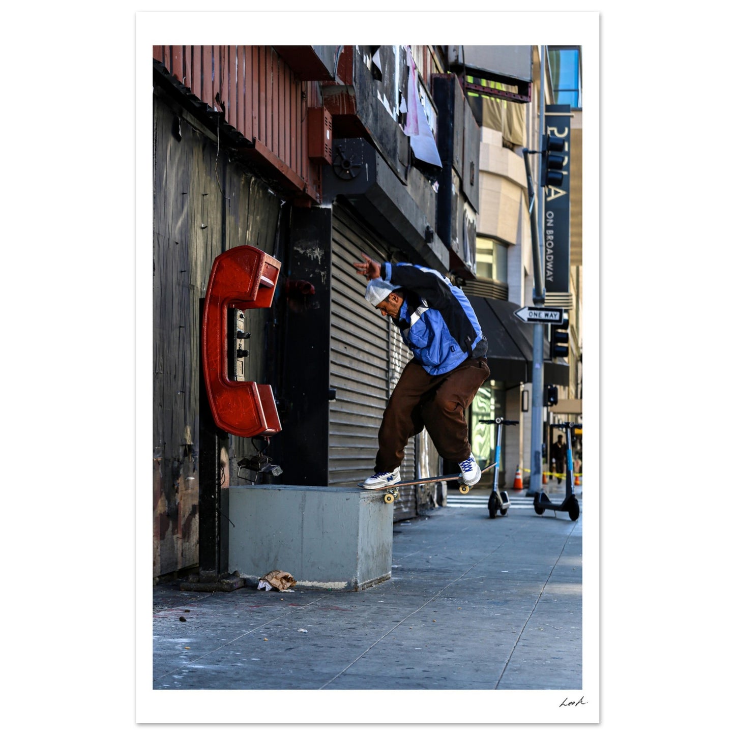 SS FS Nose Slide - Classic Matte Paper Poster