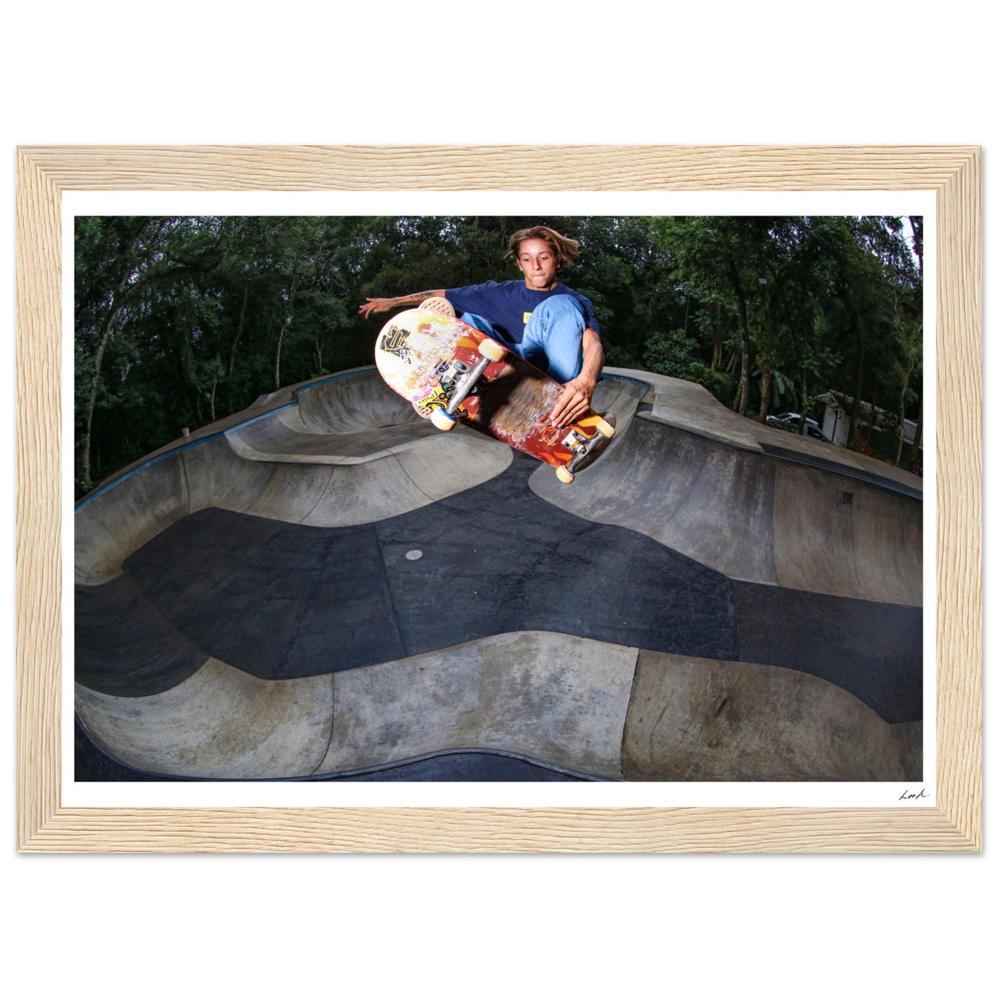 Alley Nosebone - Premium Matte Paper Wooden Framed Poster