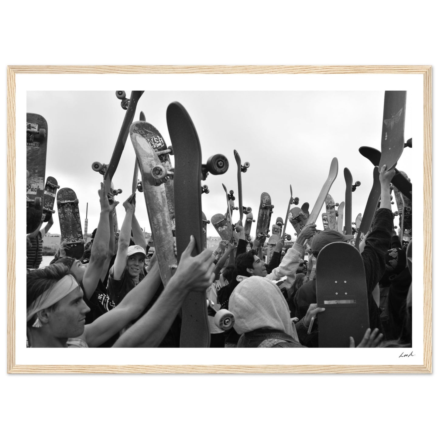 Together - Premium Matte Paper Wooden Framed Poster