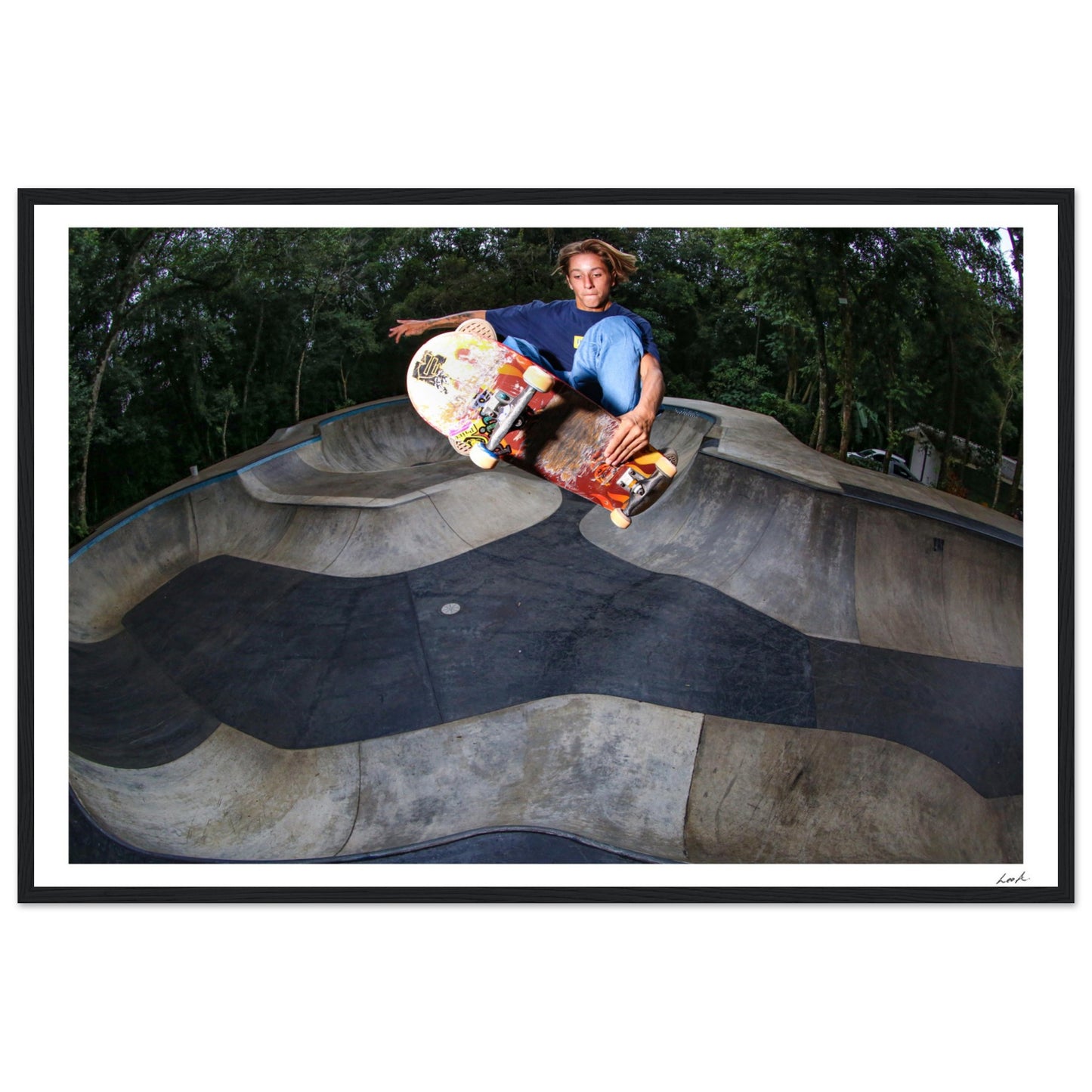 Alley Nosebone - Premium Matte Paper Wooden Framed Poster