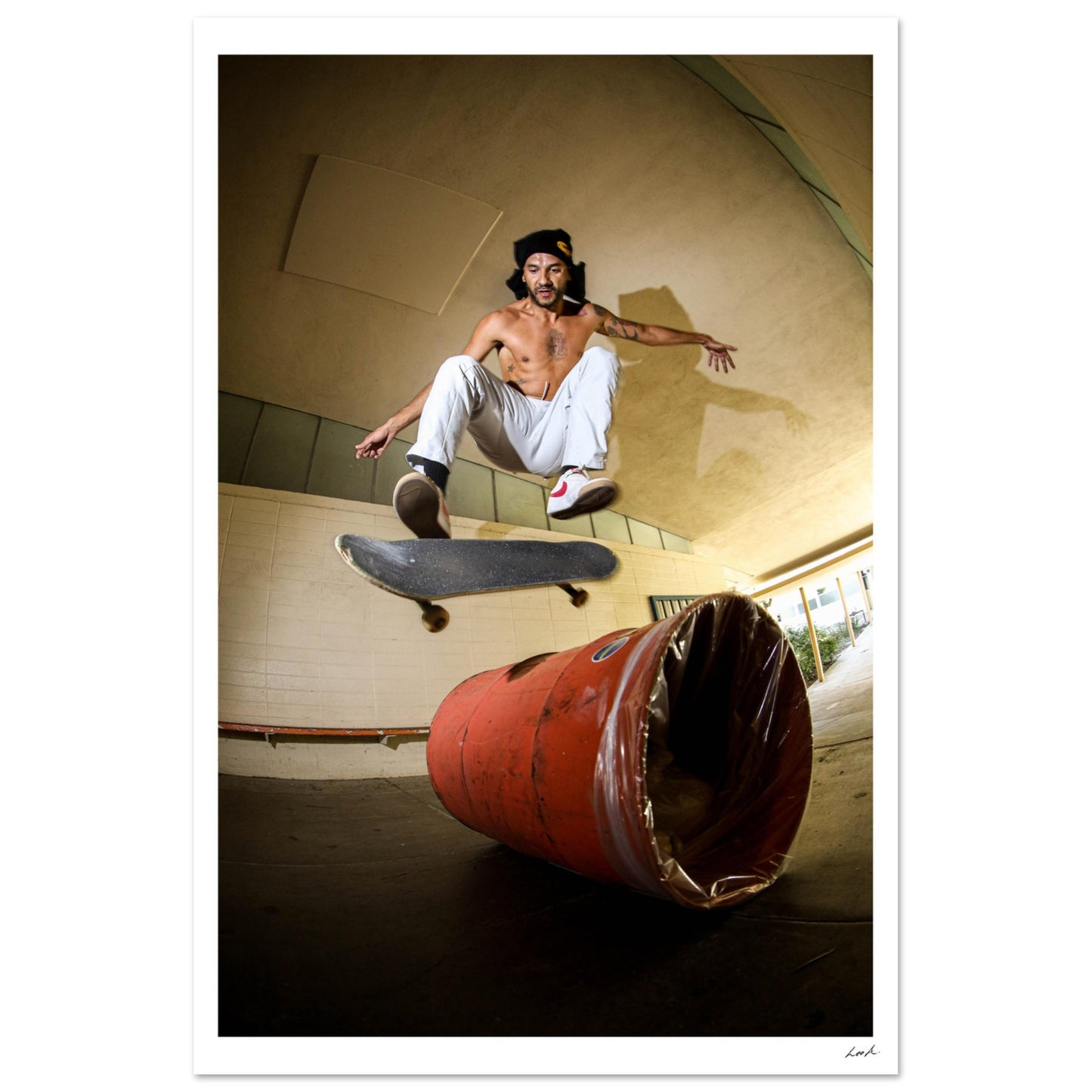 Kickflip 2 - Aluminum Print