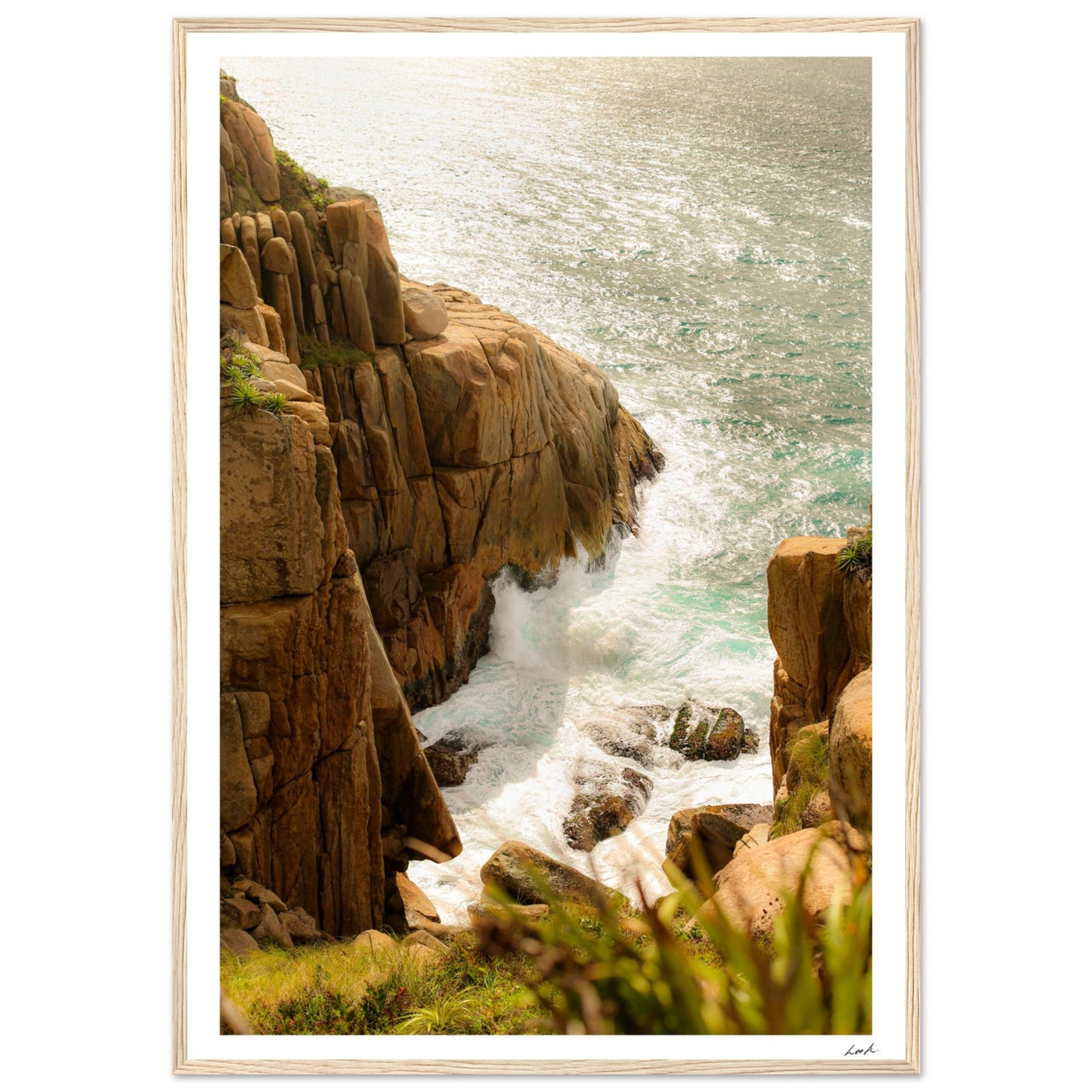 Valley Rosa Norte - Premium Matte Paper Wooden Framed Poster
