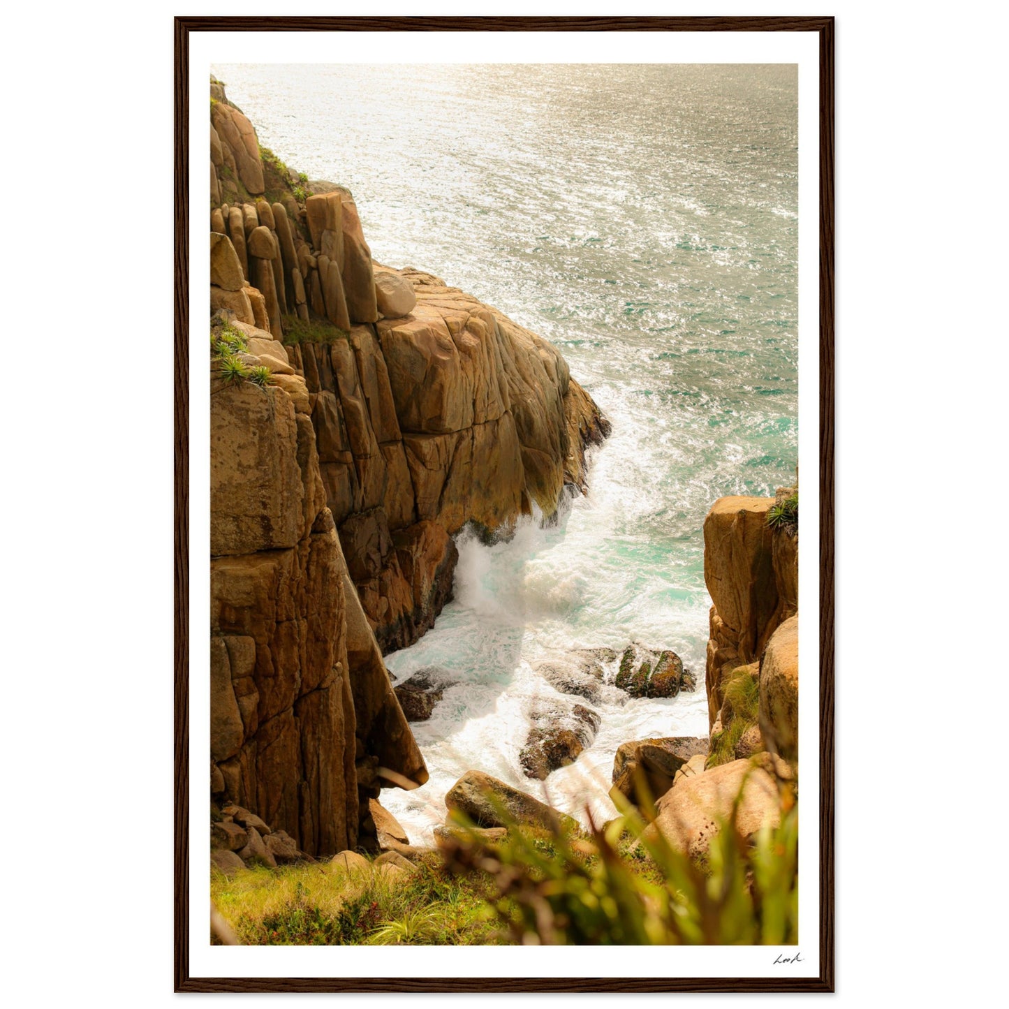 Valley Rosa Norte - Premium Matte Paper Wooden Framed Poster