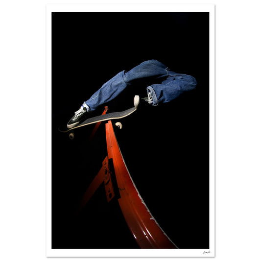 Lou Rock and Roll - Premium Semi-Glossy Paper Poster