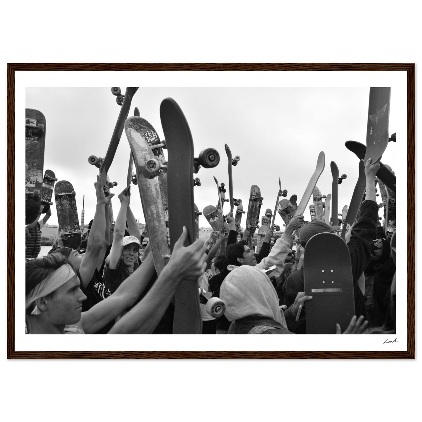 Together - Premium Matte Paper Wooden Framed Poster