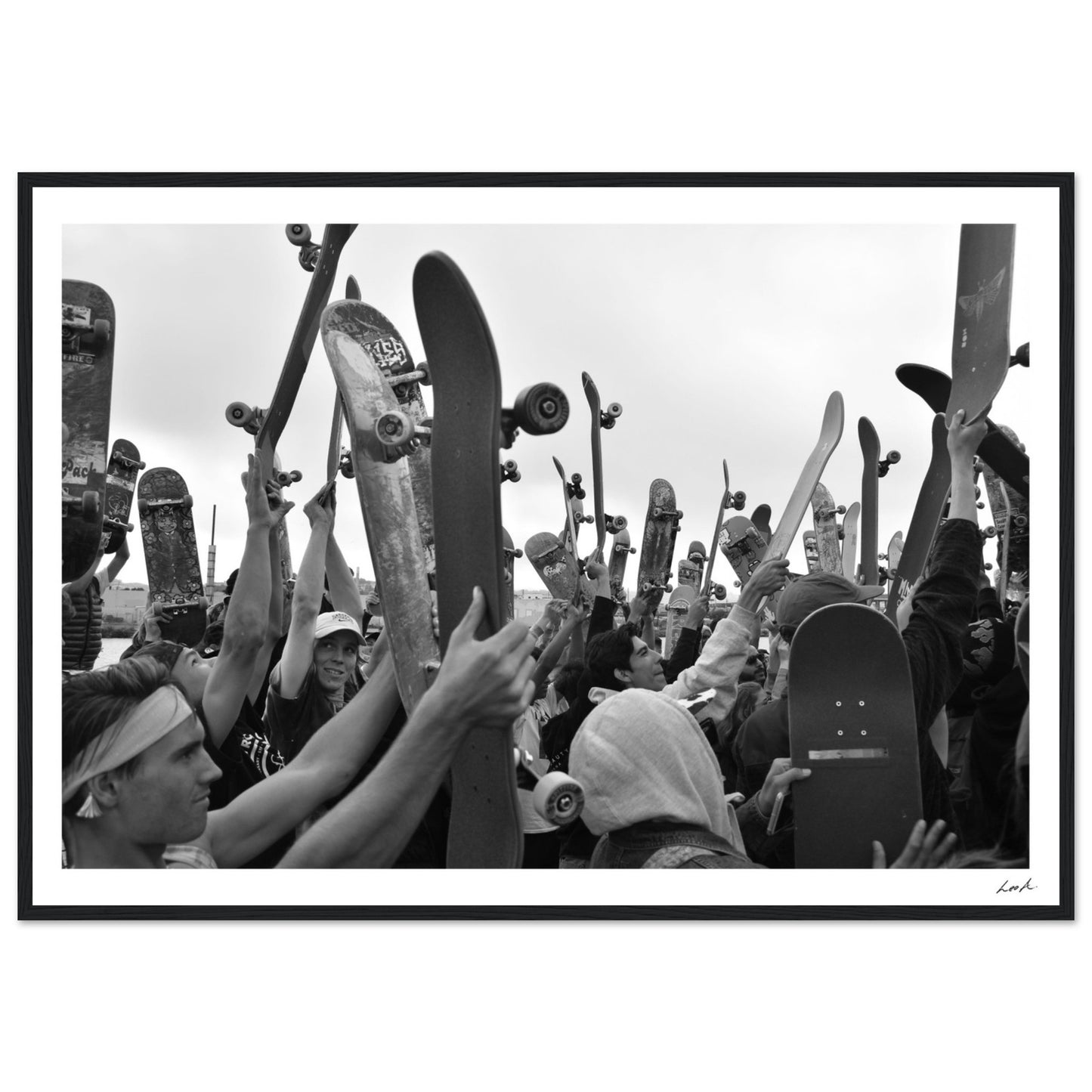 Together - Premium Matte Paper Wooden Framed Poster