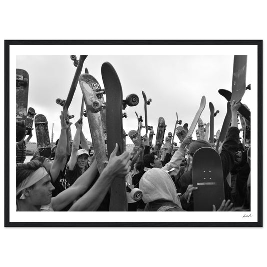 Together - Premium Matte Paper Wooden Framed Poster