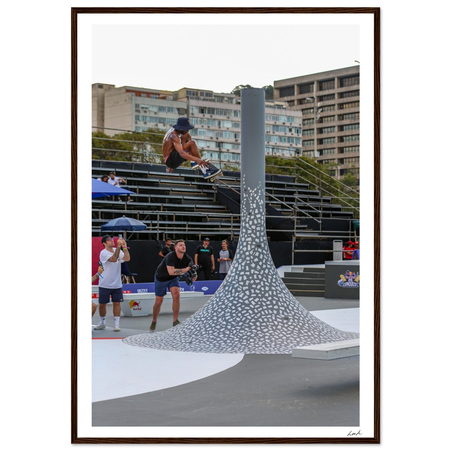 Rio Conquest - Premium Matte Paper Wooden Framed Poster