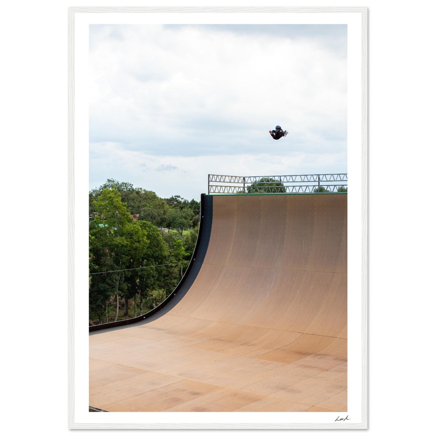 540 Mega - Premium Matte Paper Wooden Framed Poster