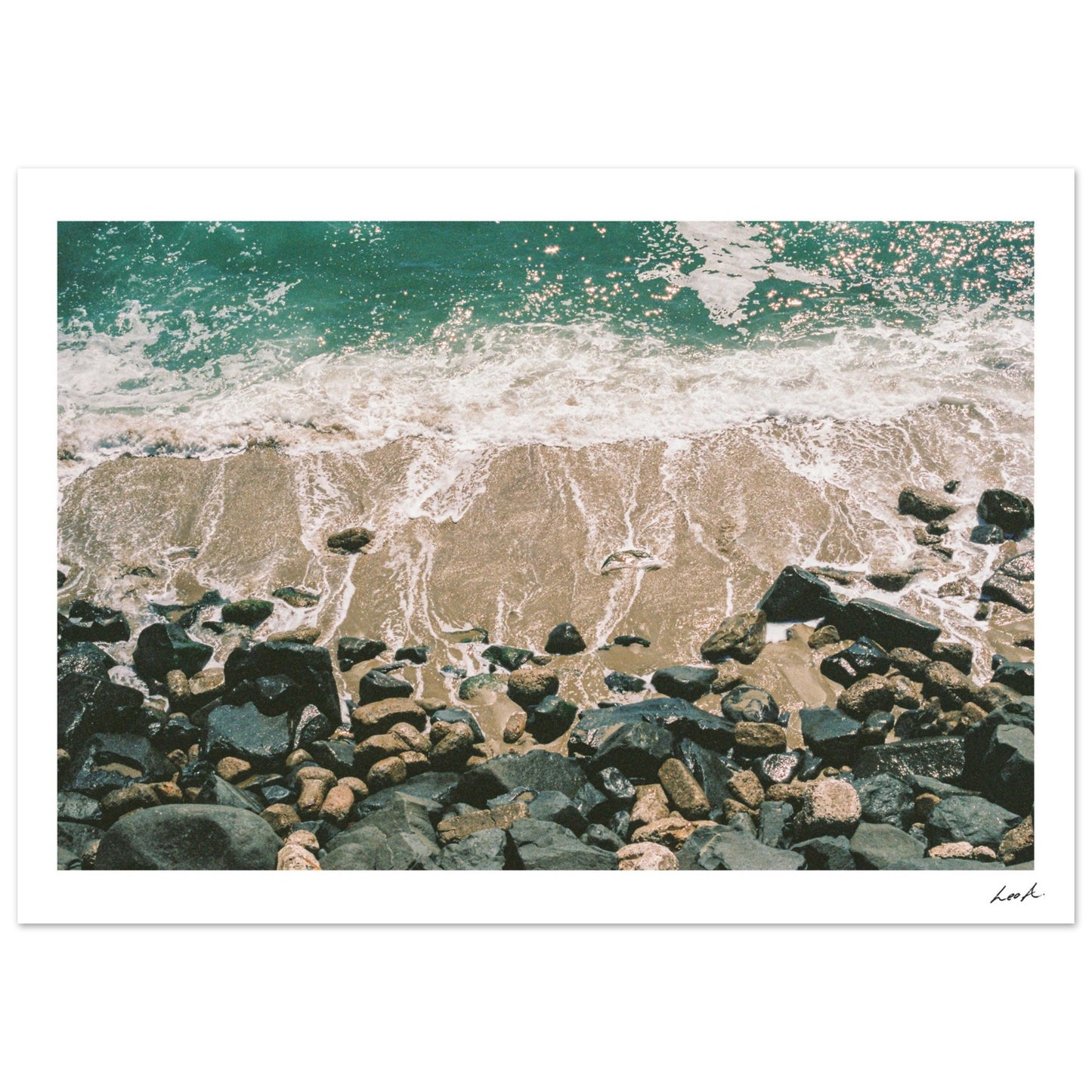 Sunset Cliff - Aluminum Print