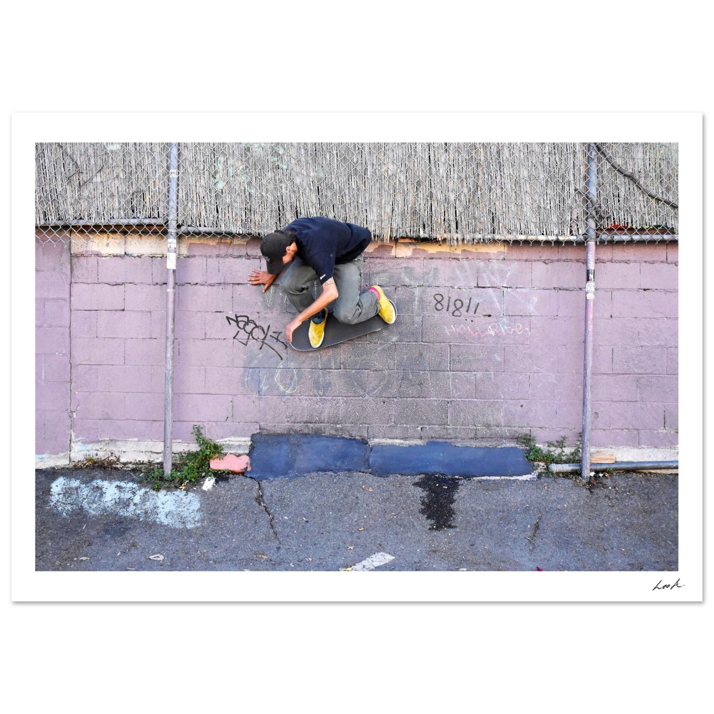 Lou Wallride - Premium Semi-Glossy Paper Poster
