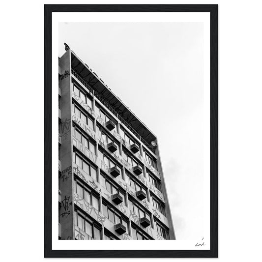 Street of CWB 3 - Premium Matte Paper Wooden Framed Poster