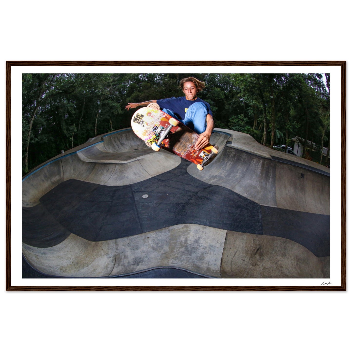 Alley Nosebone - Premium Matte Paper Wooden Framed Poster