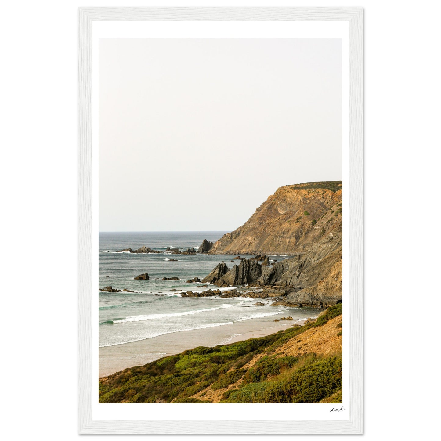 Ponta Ruiva PT - Premium Matte Paper Wooden Framed Poster