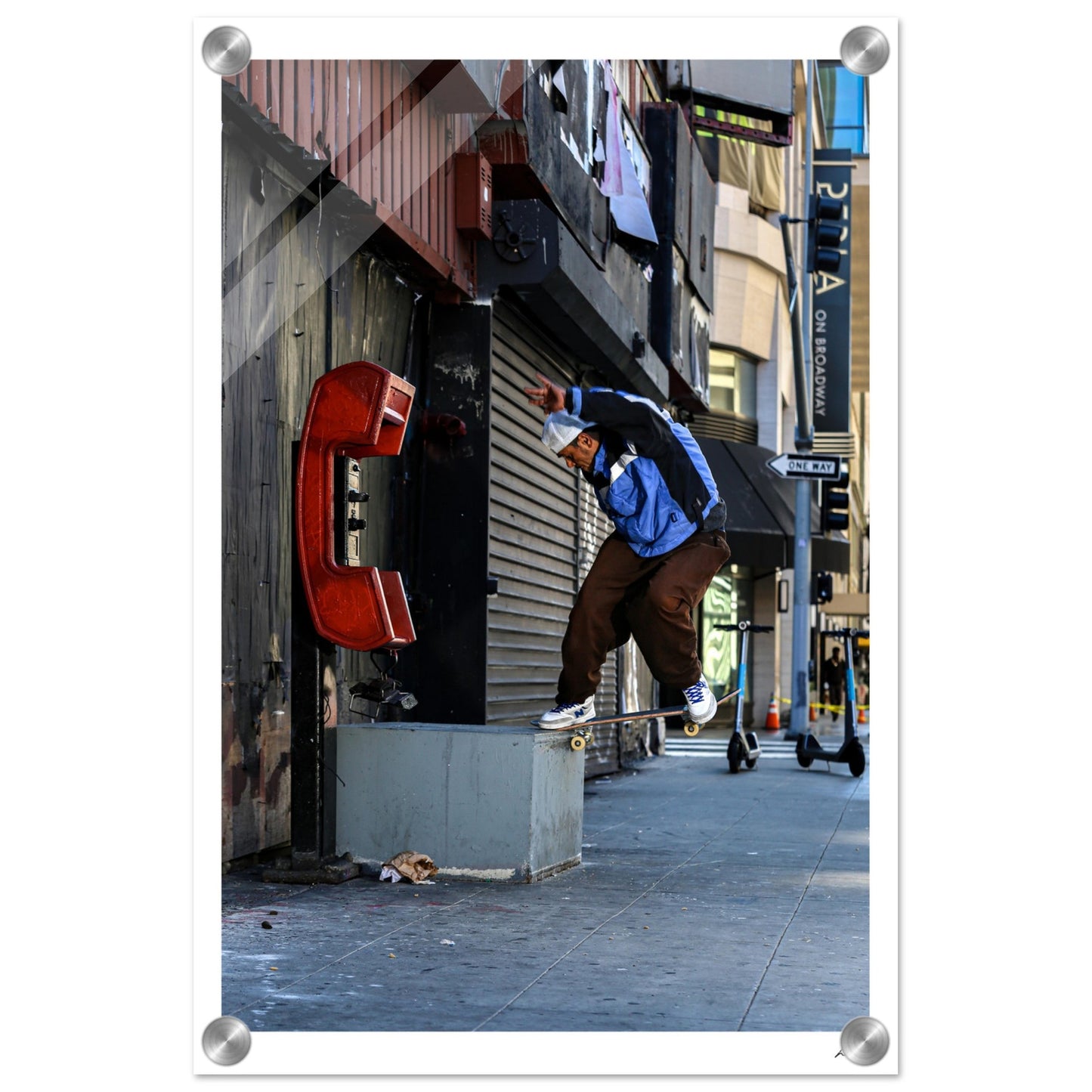 SS FS Nose Slide - Acrylic Print