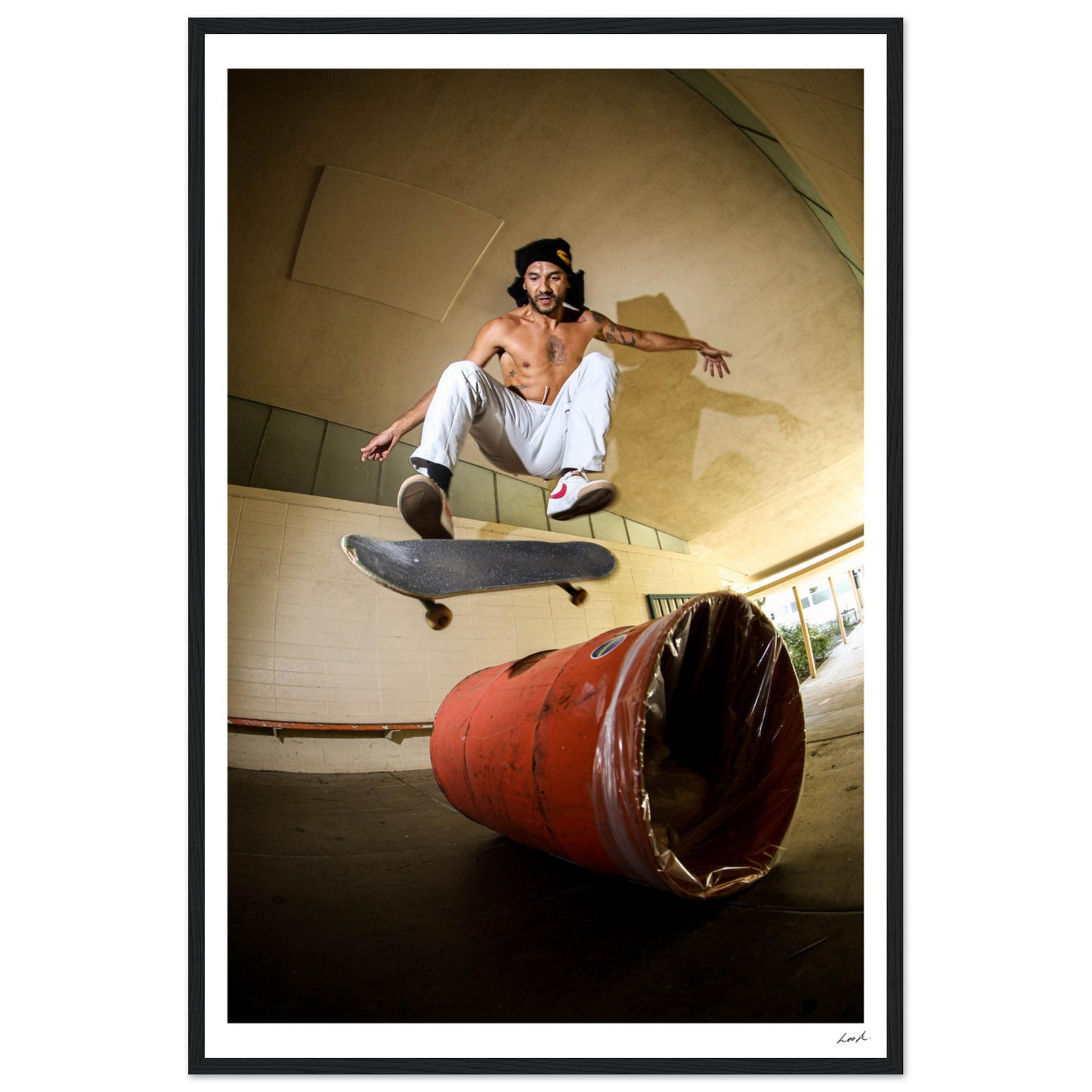 Kickflip 2 - Premium Matte Paper Wooden Framed Poster