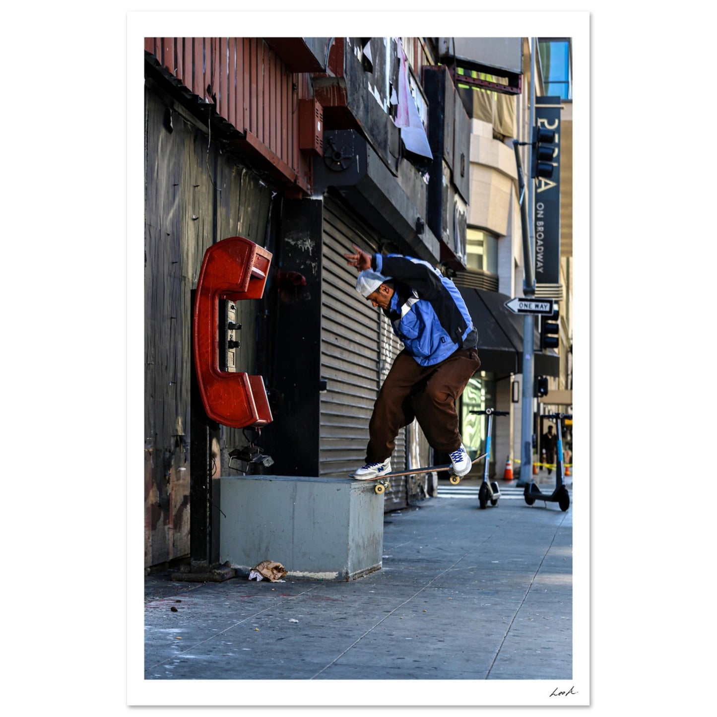 SS FS Nose Slide - Classic Matte Paper Poster