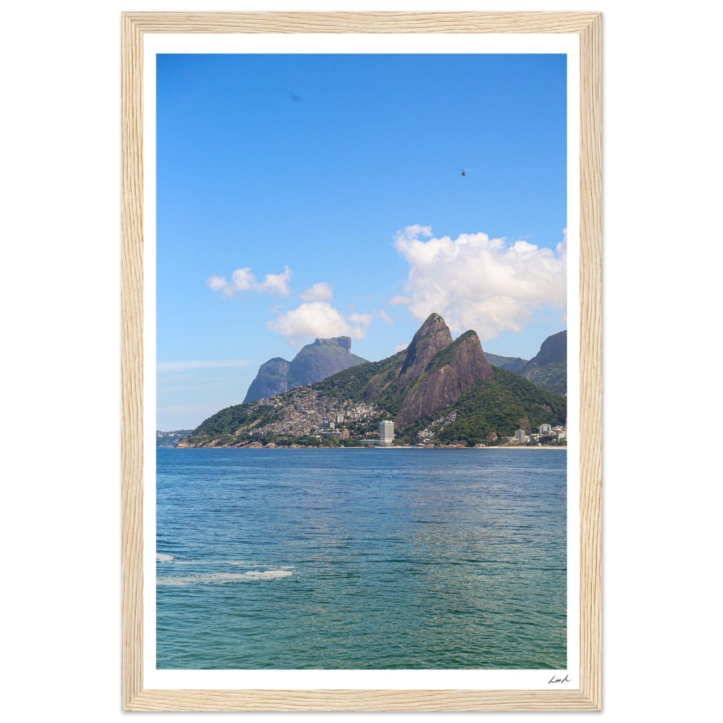 Dois Irmaos - Premium Matte Paper Wooden Framed Poster