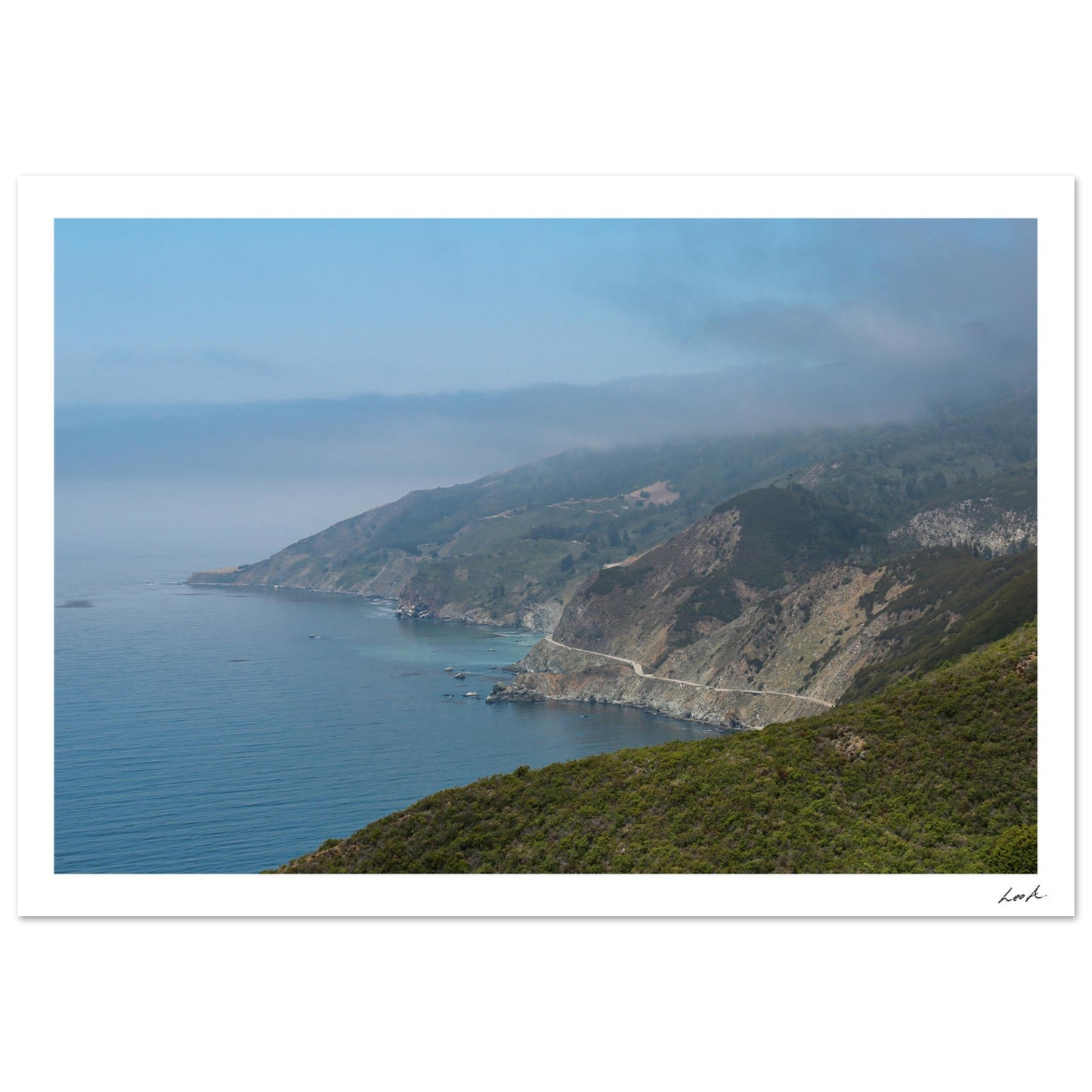Big Sur Landscape - Aluminum Print