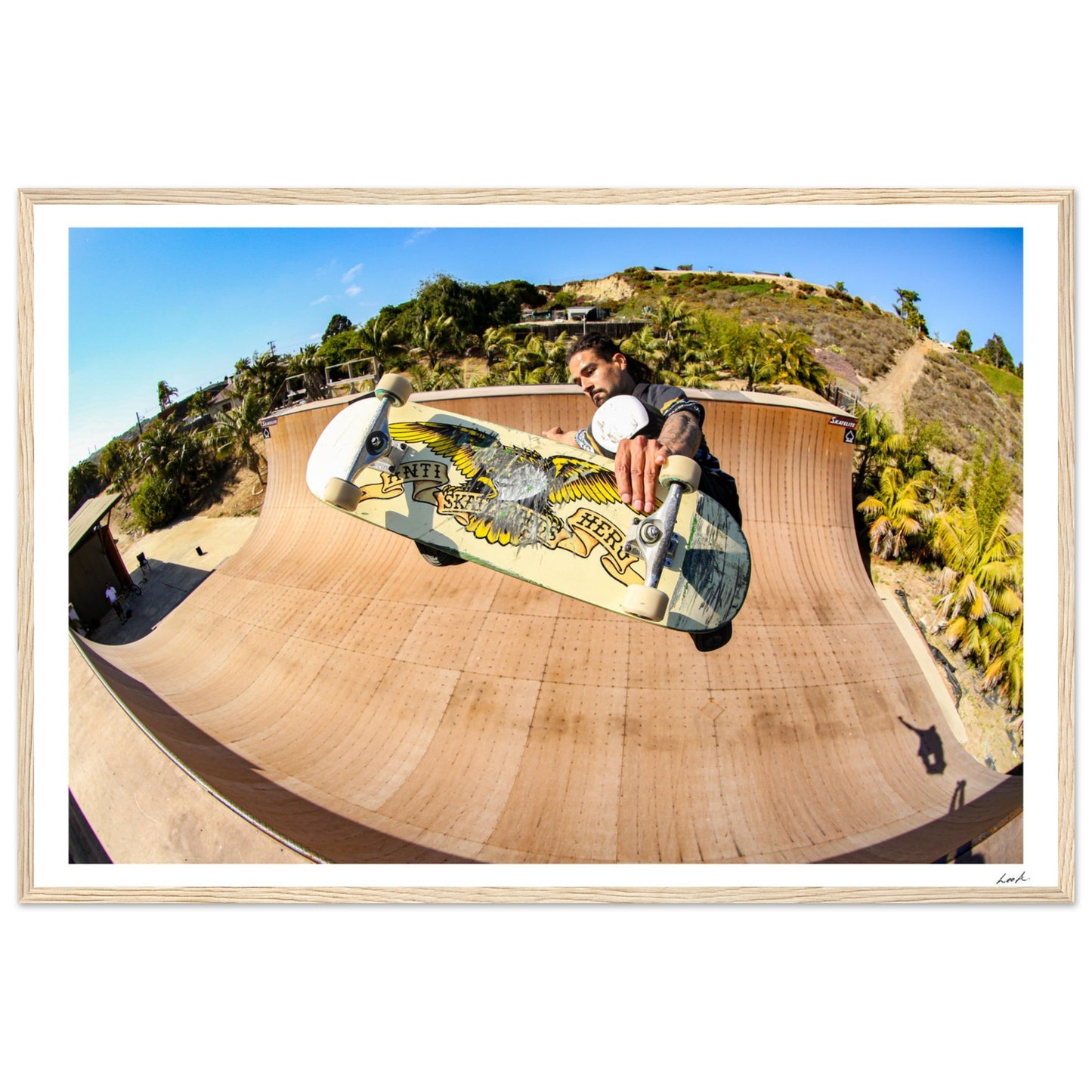 Front Side Air - Premium Matte Paper Wooden Framed Poster