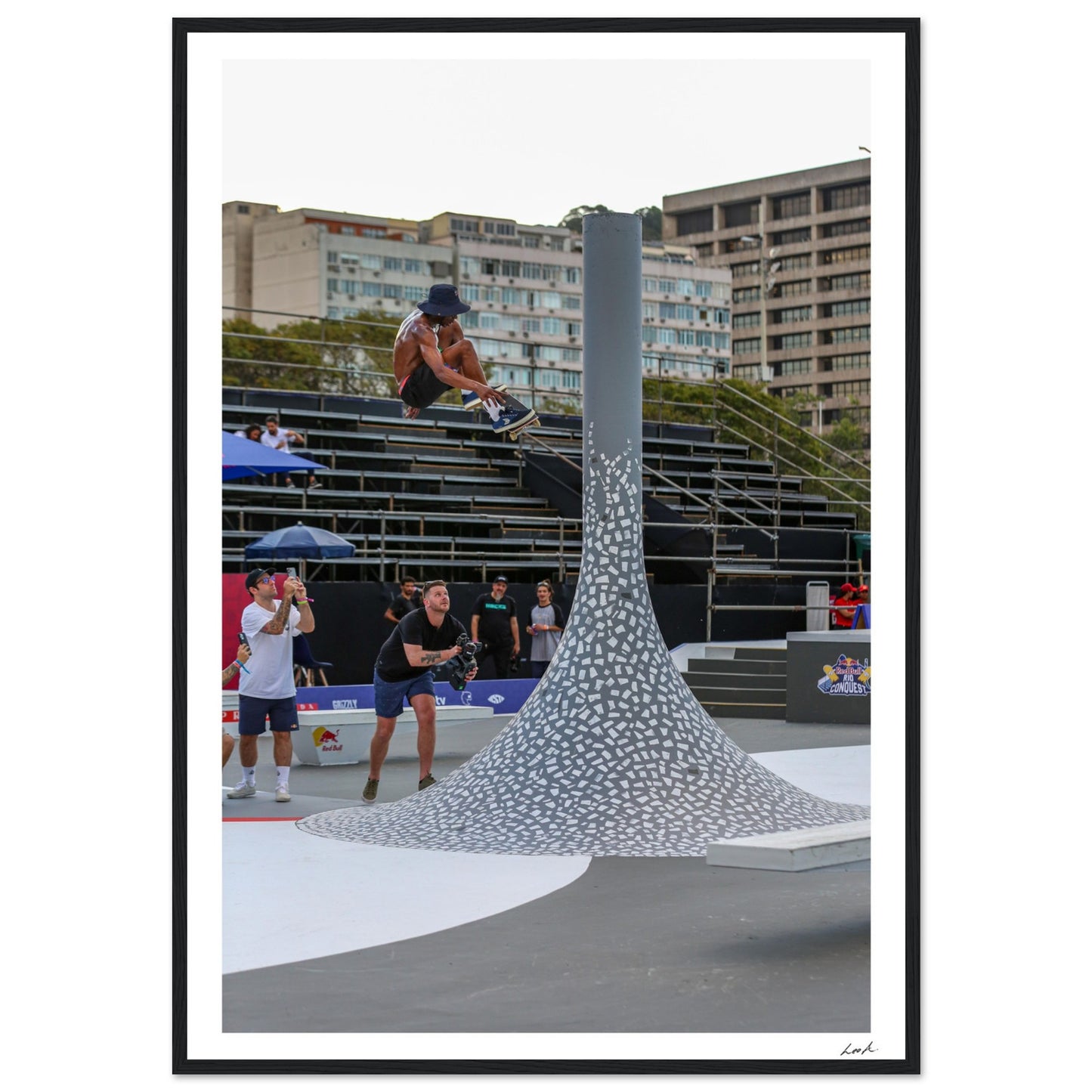 Rio Conquest - Premium Matte Paper Wooden Framed Poster