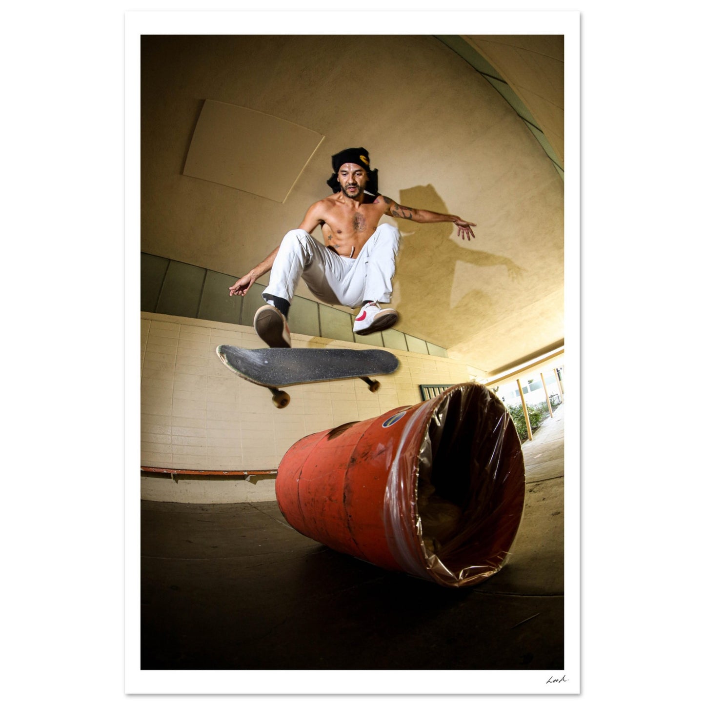 Kickflip 2 - Aluminum Print