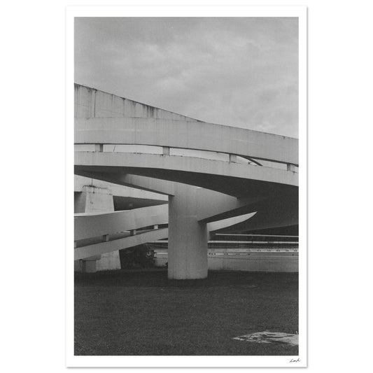MONb_w - Aluminum Print