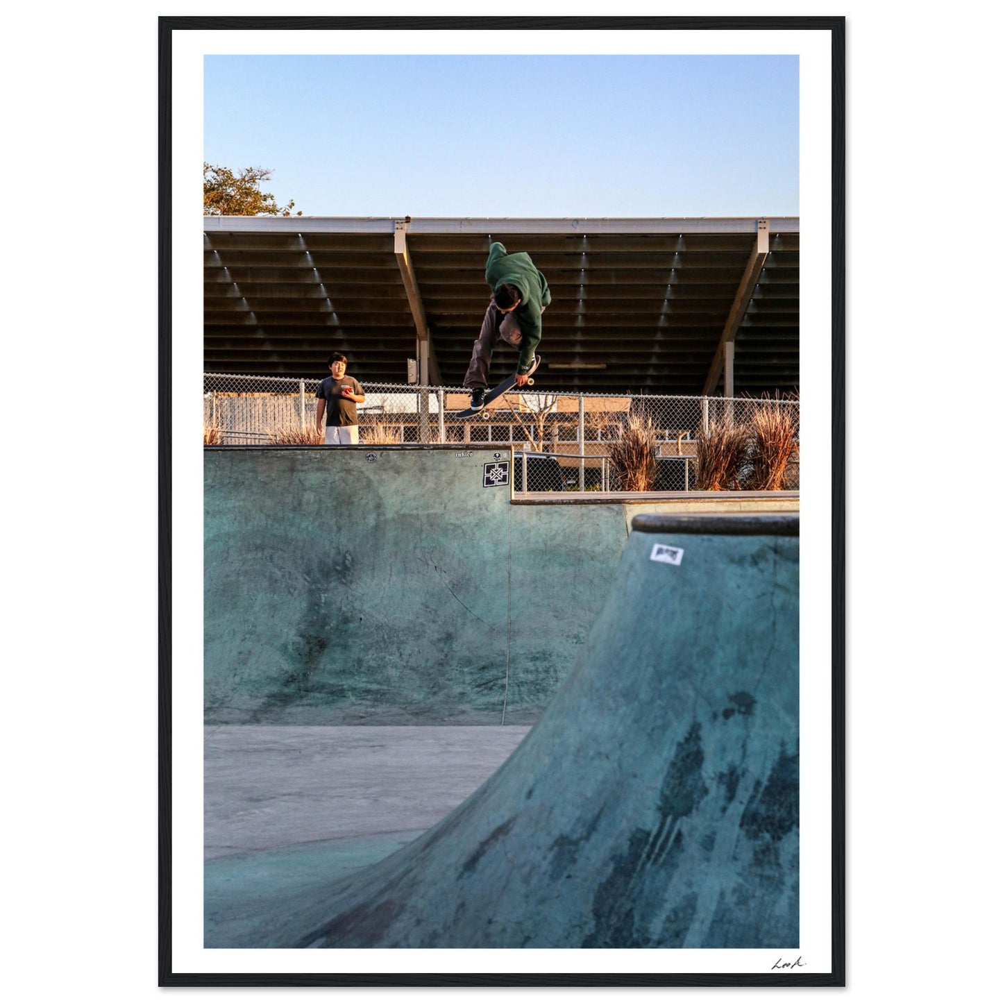 Indy Grab - Premium Matte Paper Wooden Framed Poster