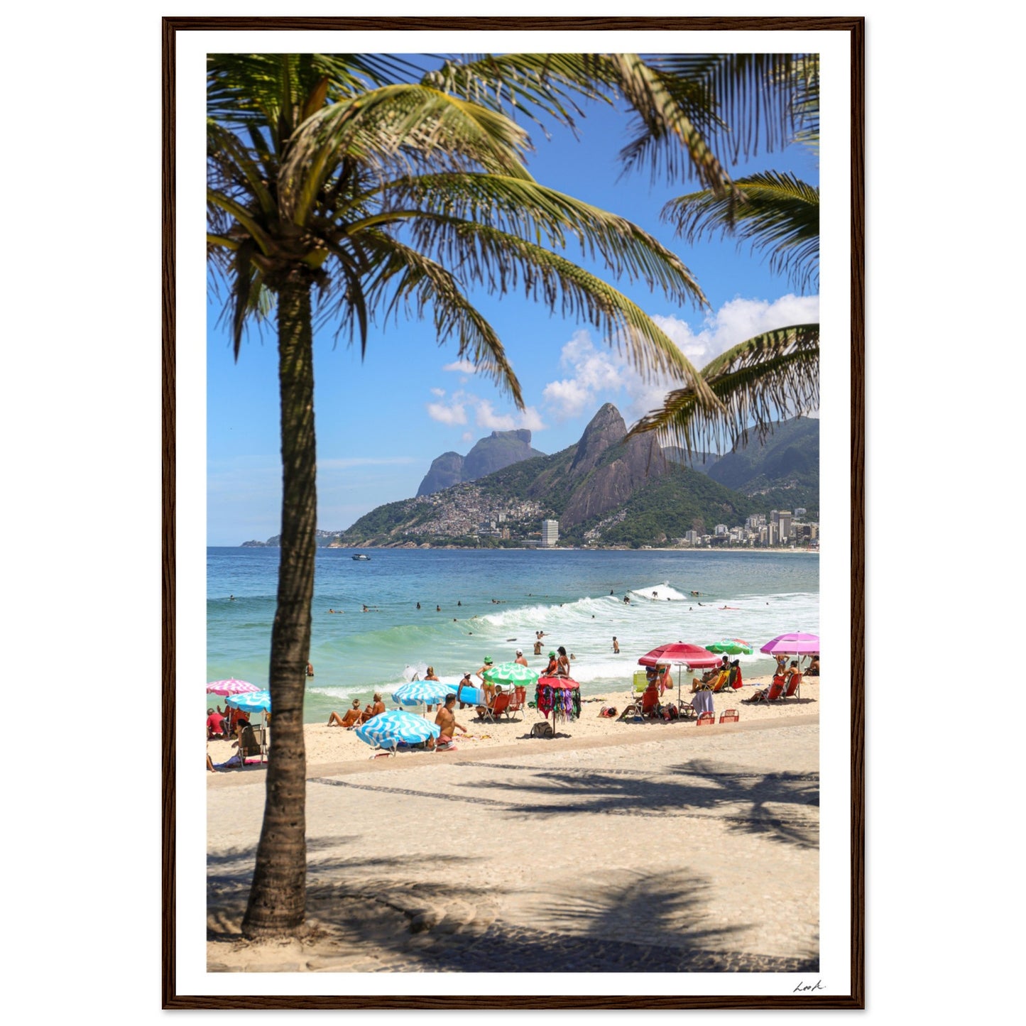 Dois Irmaos 2 - Premium Matte Paper Wooden Framed Poster