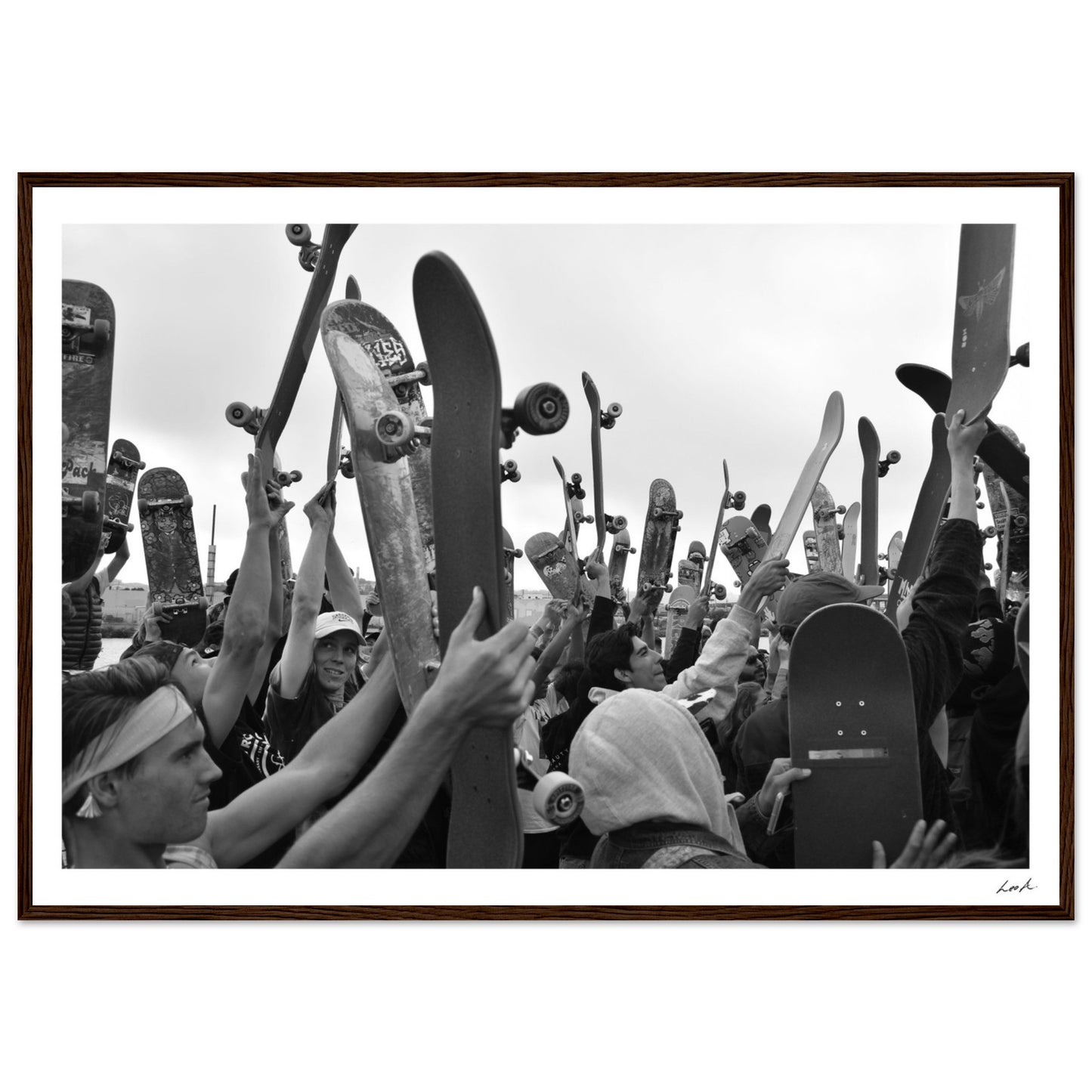 Together - Premium Matte Paper Wooden Framed Poster