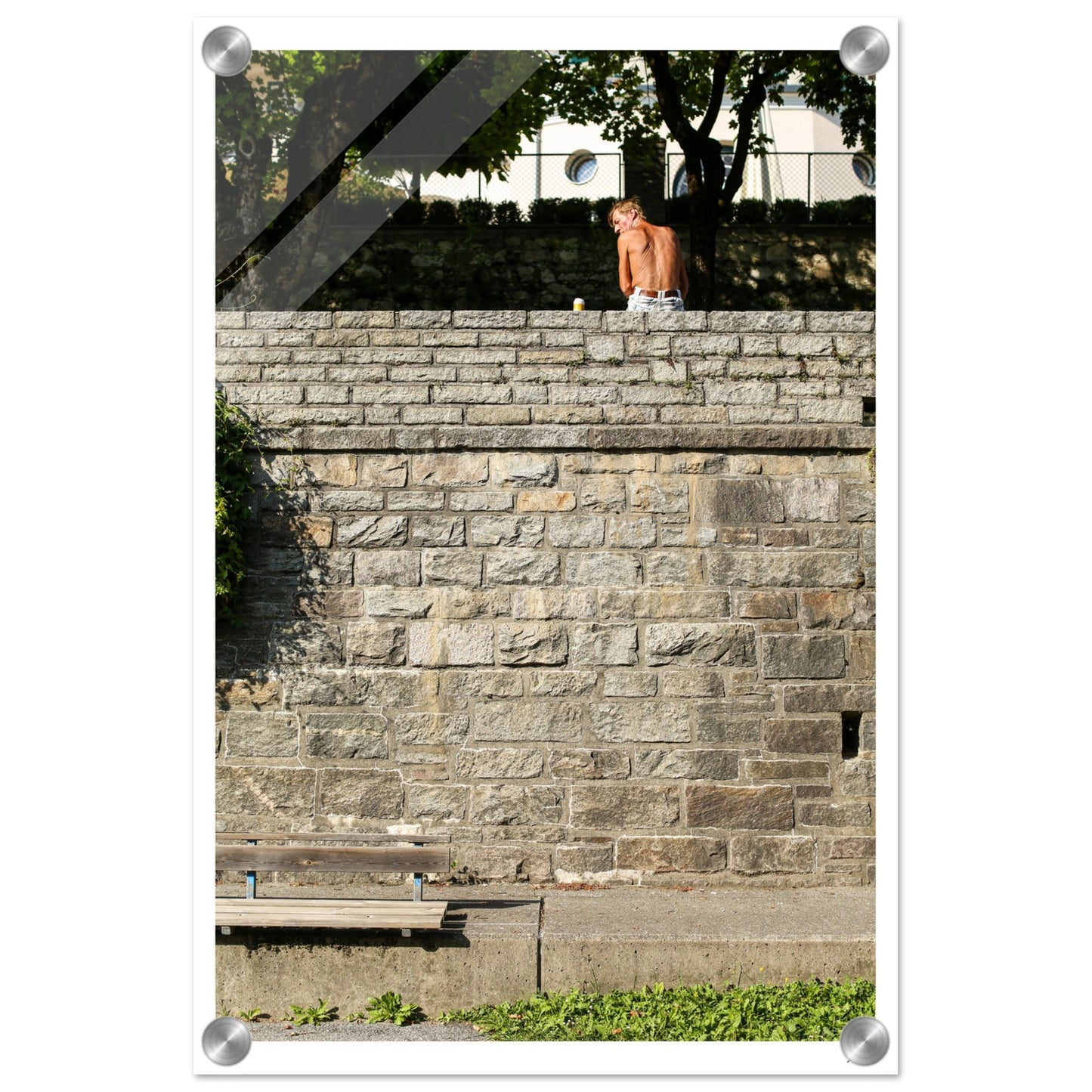Street of Villa CH - Acrylic Print