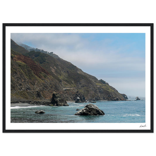 Big Sur Landscape 2 - Premium Matte Paper Wooden Framed Poster