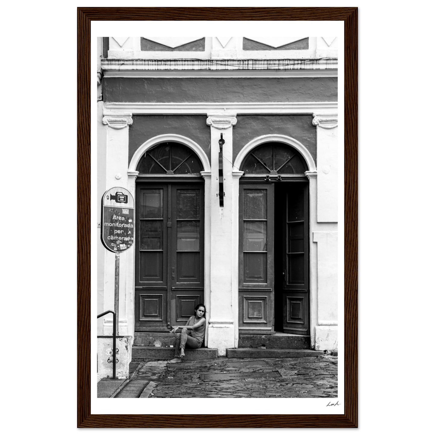 Premium Matte Paper Wooden Framed Poster