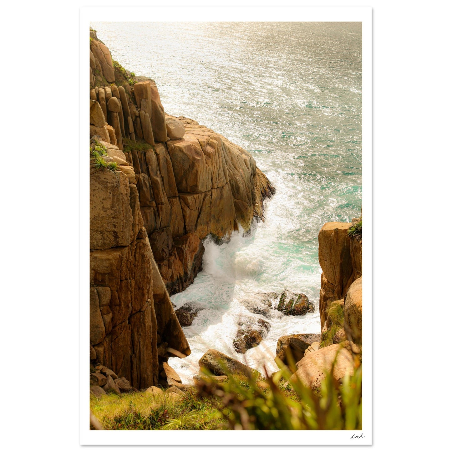 Valley Rosa Norte - Aluminum Print