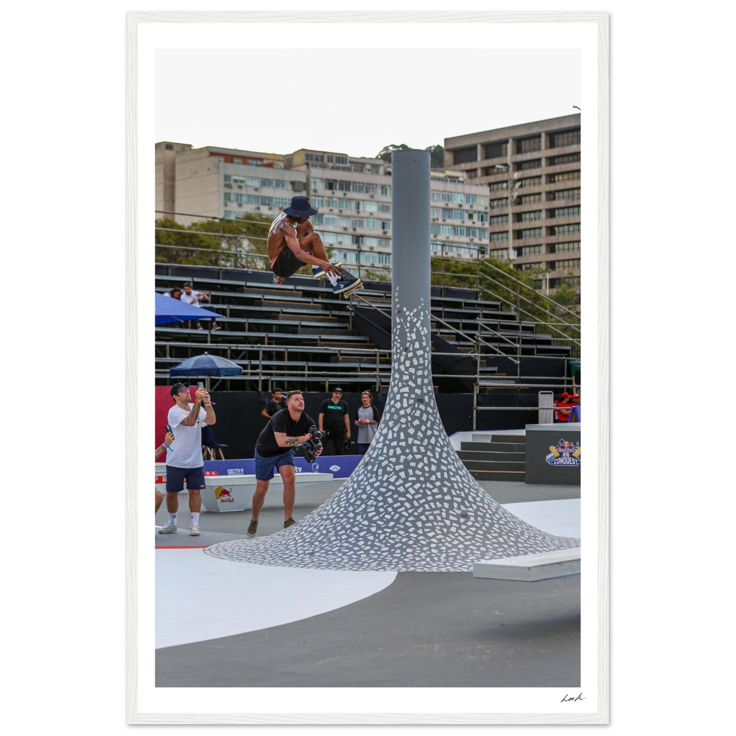 Rio Conquest - Premium Matte Paper Wooden Framed Poster