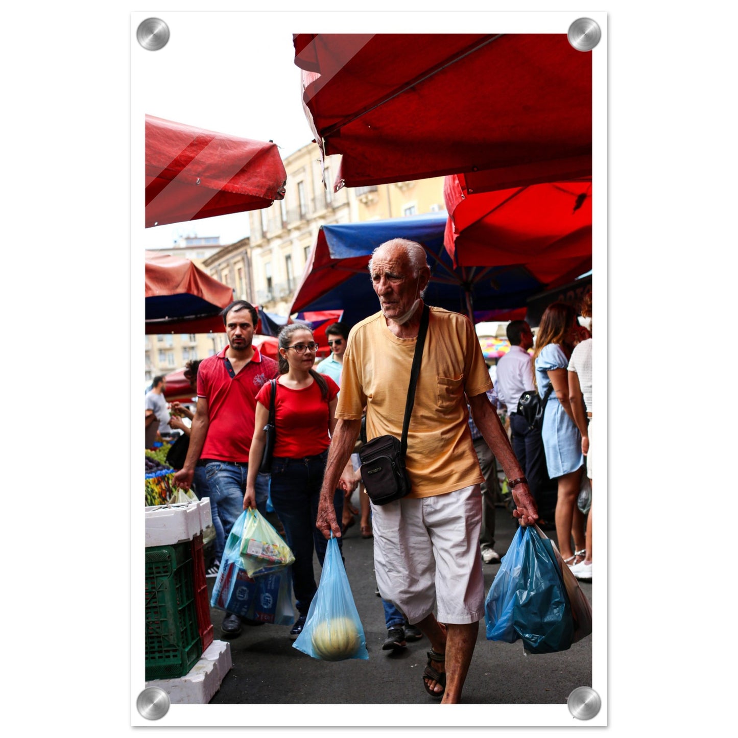 Street of Catania 3 - Acrylic Print