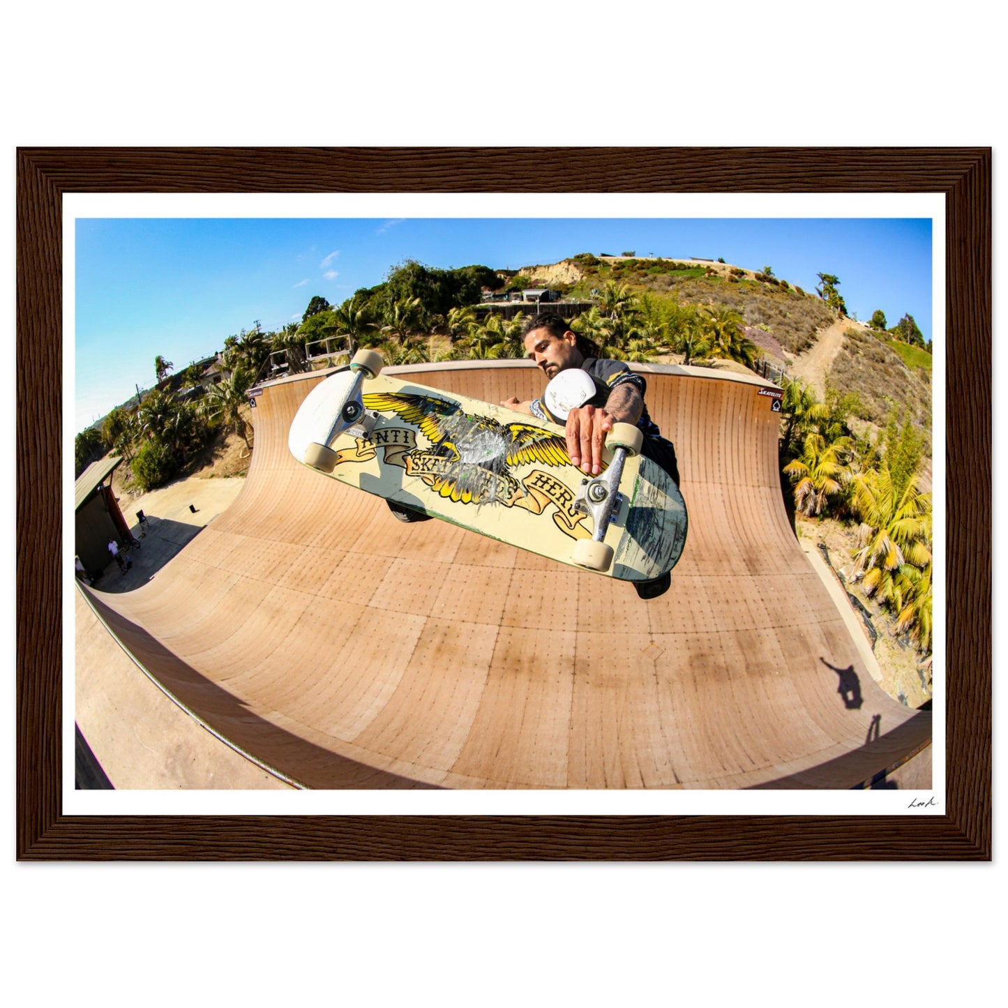 Front Side Air - Premium Matte Paper Wooden Framed Poster