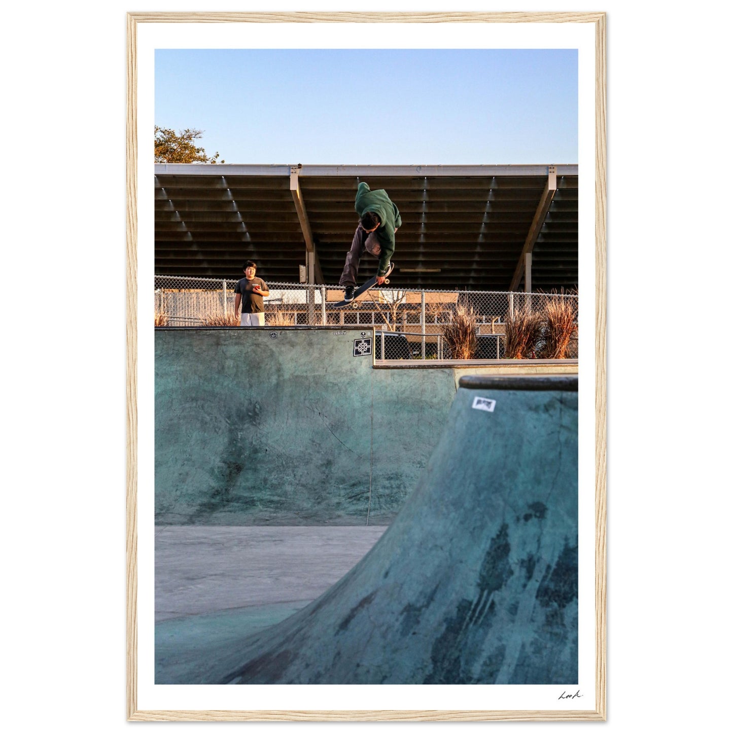 Indy Grab - Premium Matte Paper Wooden Framed Poster
