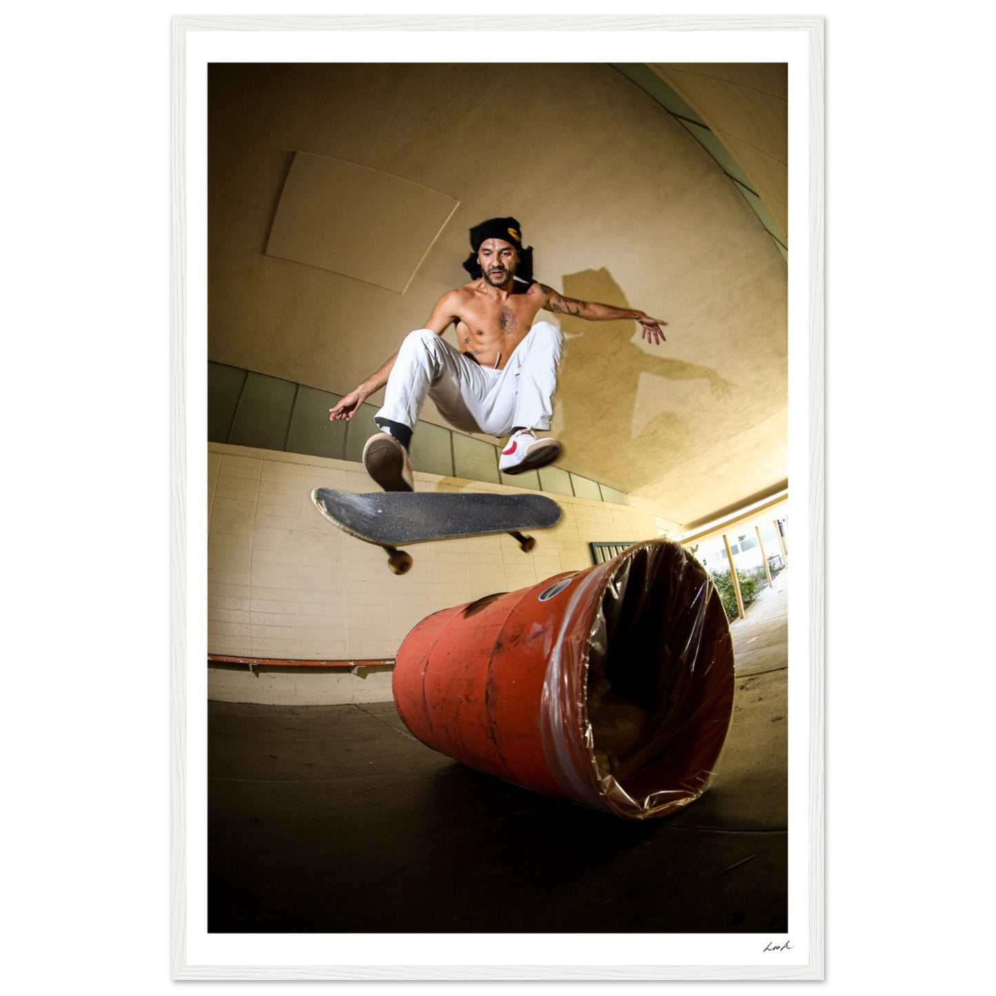 Kickflip 2 - Premium Matte Paper Wooden Framed Poster