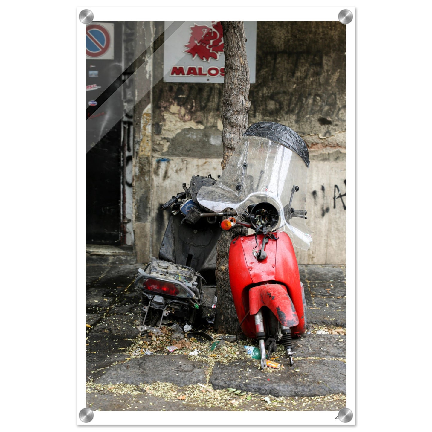 Street of Catania - Acrylic Print