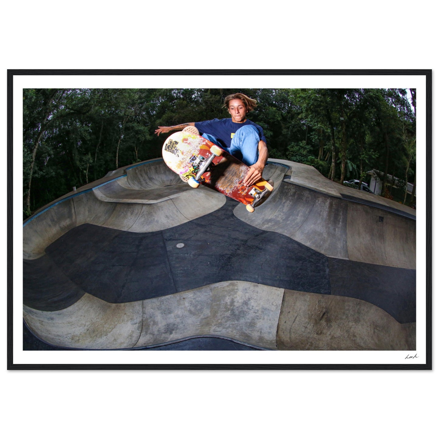 Alley Nosebone - Premium Matte Paper Wooden Framed Poster