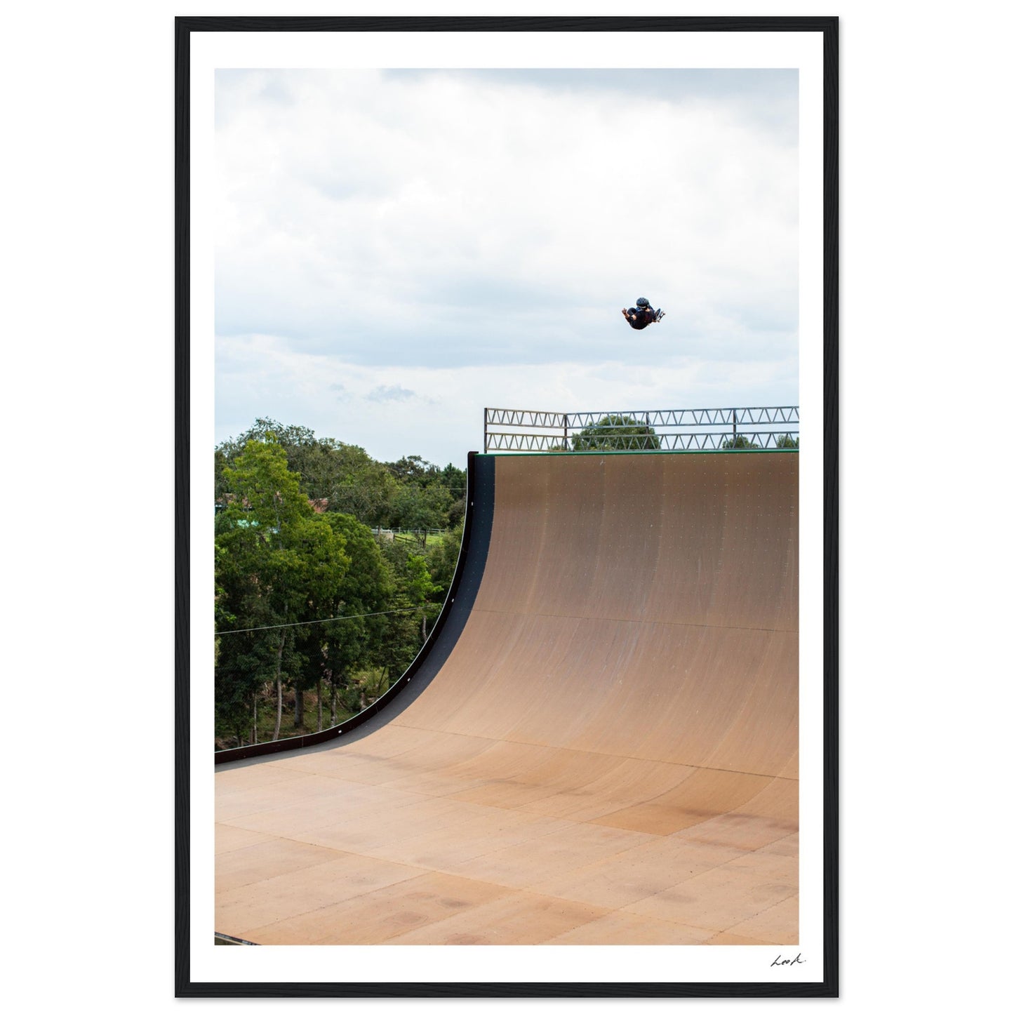 540 Mega - Premium Matte Paper Wooden Framed Poster
