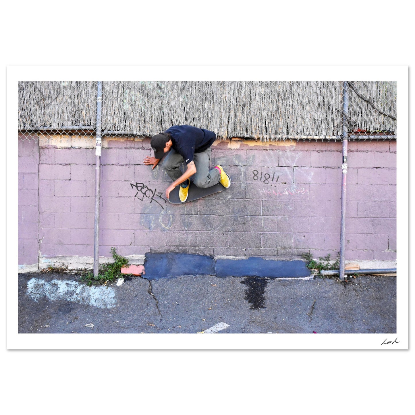 Lou Wallride - Premium Semi-Glossy Paper Poster