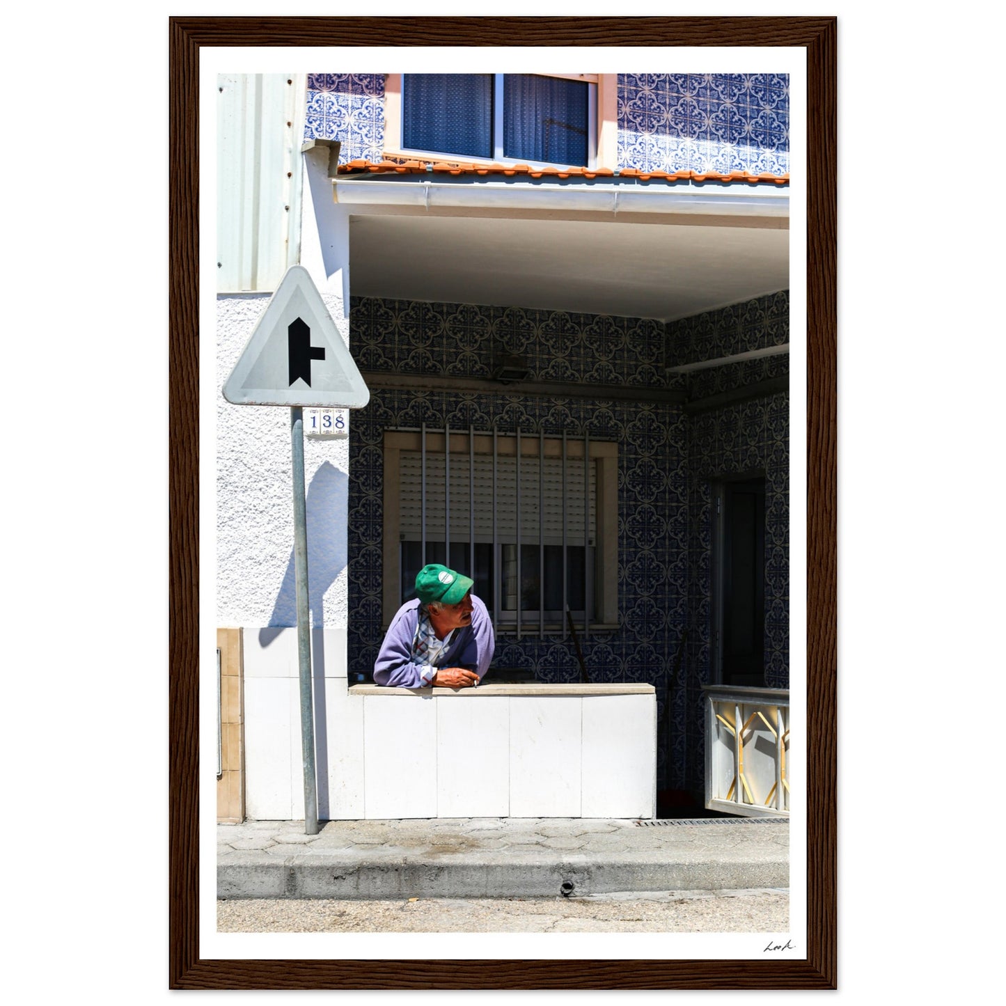 Morador de Costa Nova - Premium Matte Paper Wooden Framed Poster