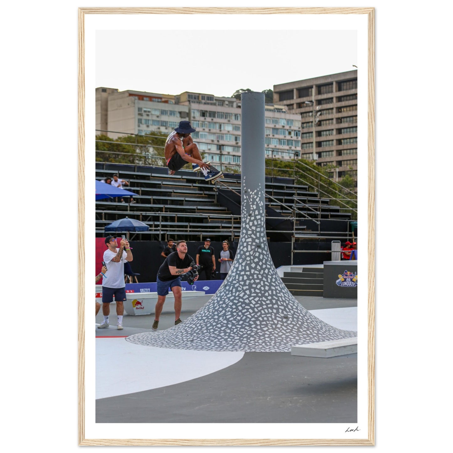 Rio Conquest - Premium Matte Paper Wooden Framed Poster