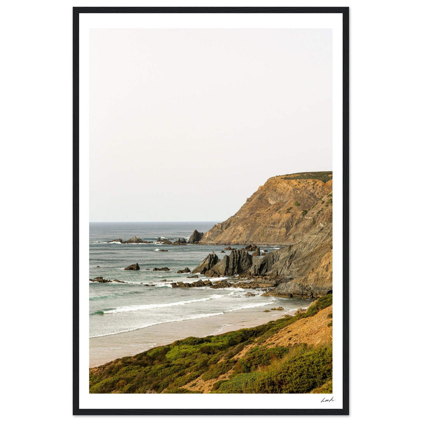 Ponta Ruiva PT - Premium Matte Paper Wooden Framed Poster