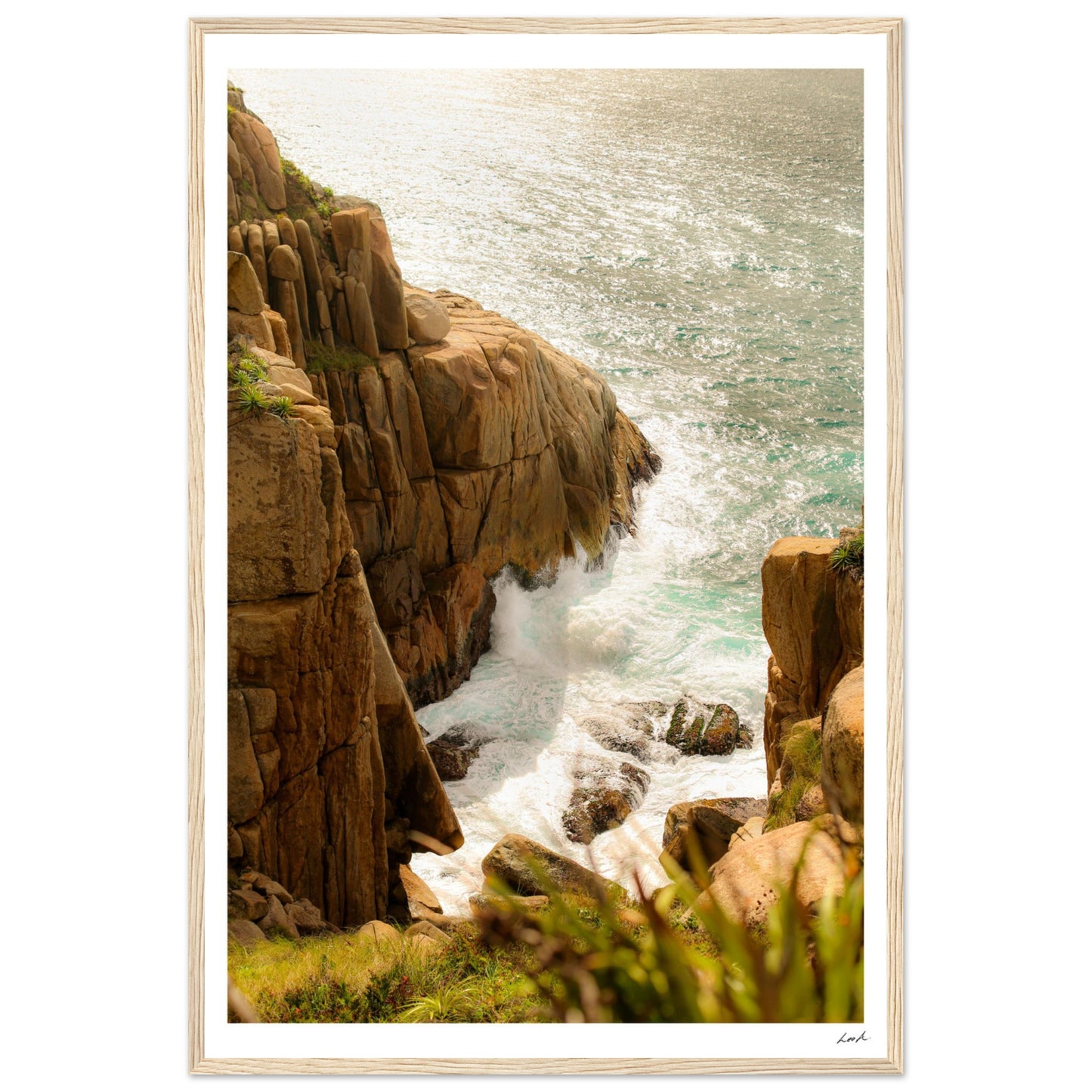 Valley Rosa Norte - Premium Matte Paper Wooden Framed Poster