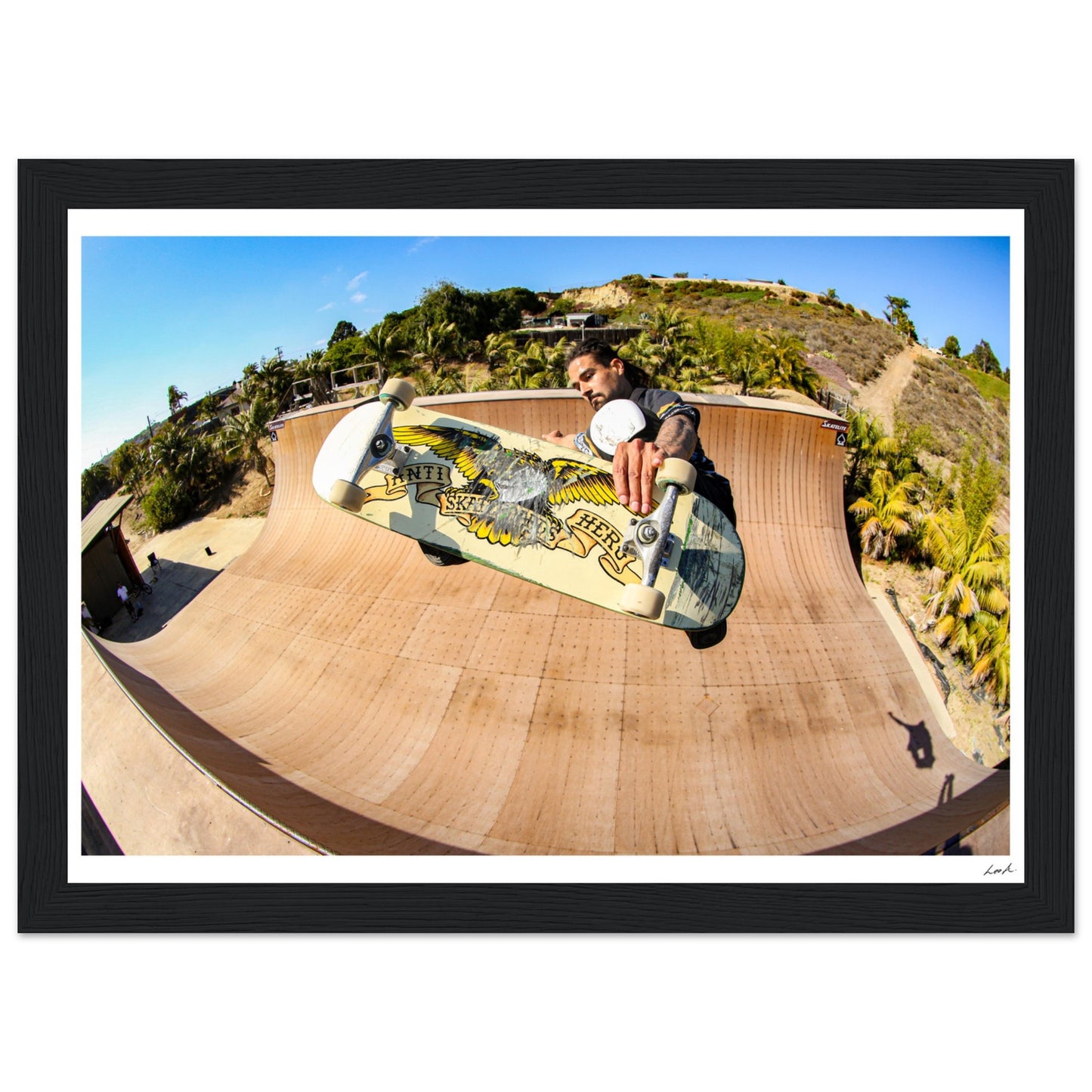 Front Side Air - Premium Matte Paper Wooden Framed Poster