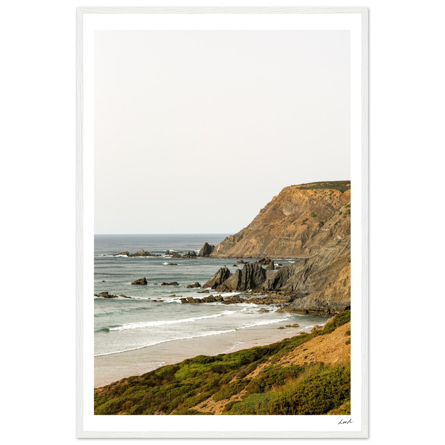 Ponta Ruiva PT - Premium Matte Paper Wooden Framed Poster